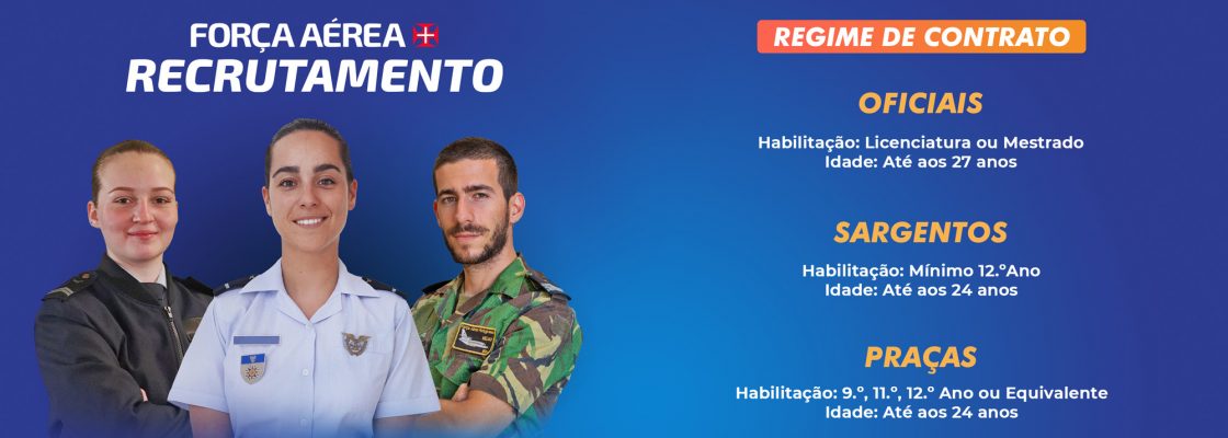 Cartaz do recrutamento da Força Aérea