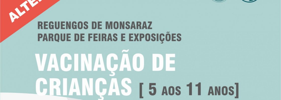 Novas datas para a vacinação de crianças dos 5 aos 11 anos