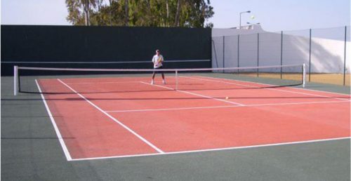 Campos de ténis municipais