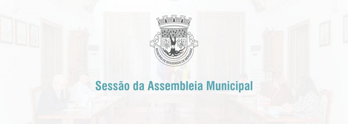 Sessão extraordinária da Assembleia Municipal dia 29/11/2022