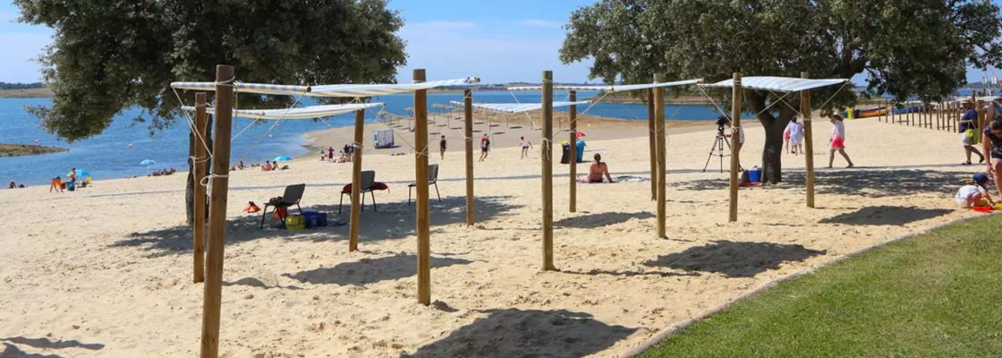 Hasta pública para exploração de toldos e espaço para massagens na praia fluvial de Monsaraz ...