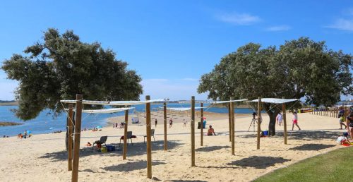 Atribuição de espaço para massagens na Praia Fluvial de Monsaraz em 2023
