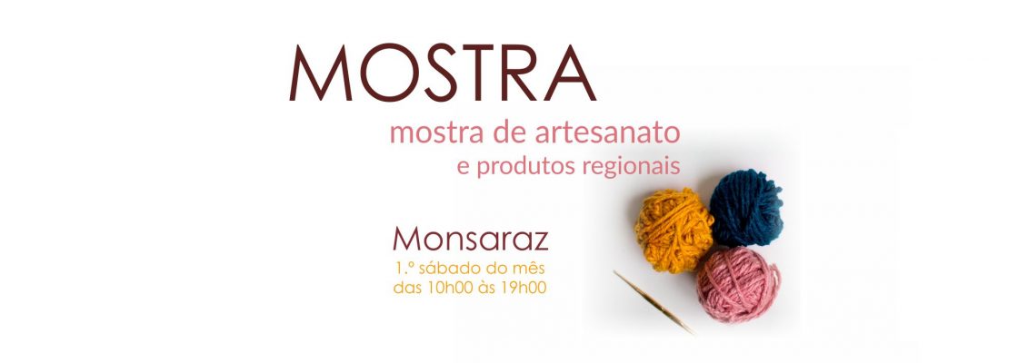 MOSTRA de Artesanato dia 03/09/2022 em Monsaraz