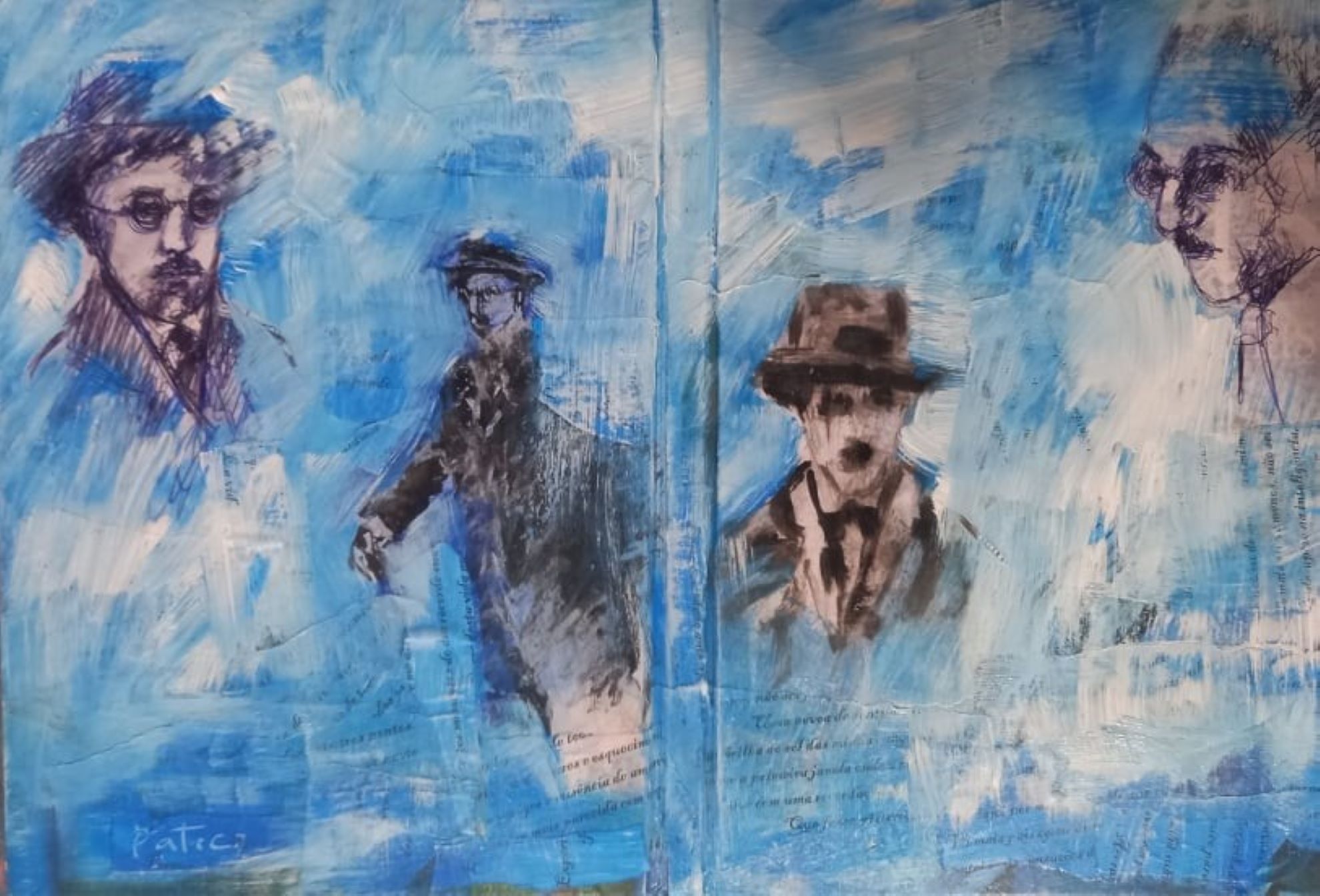 “Fernando Pessoa“ | Exposição de pintura da Patico