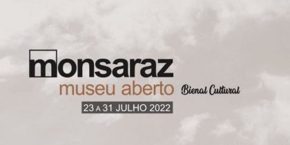 Apresentação do cartaz da Bienal Cultural Monsaraz Museu Aberto de 2022