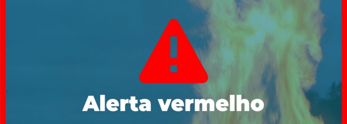 Perigo de incêndios rurais – alerta vermelho