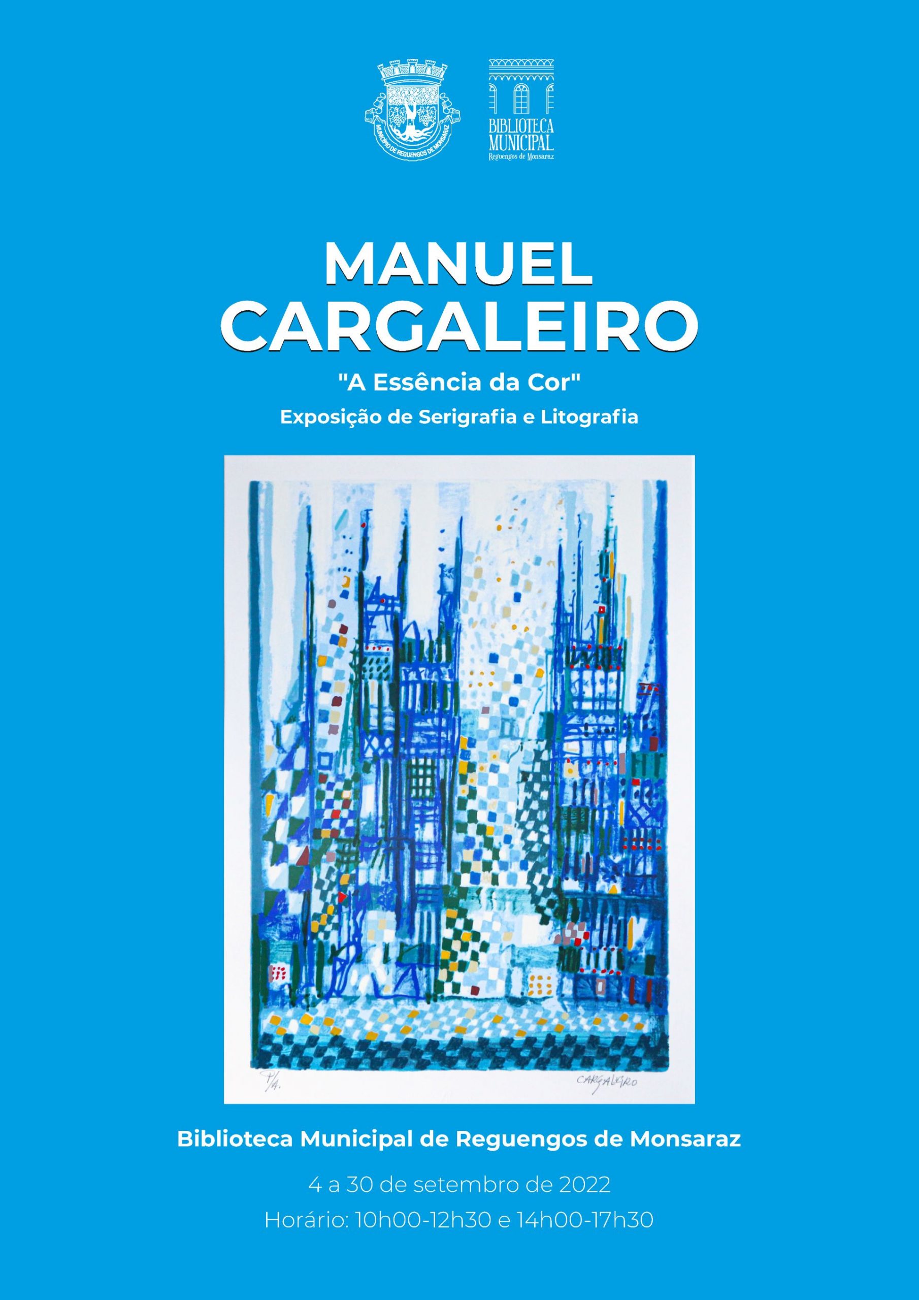 “A Essência da Cor” exposição de Manuel Cargaleiro em Reguengos de Monsaraz