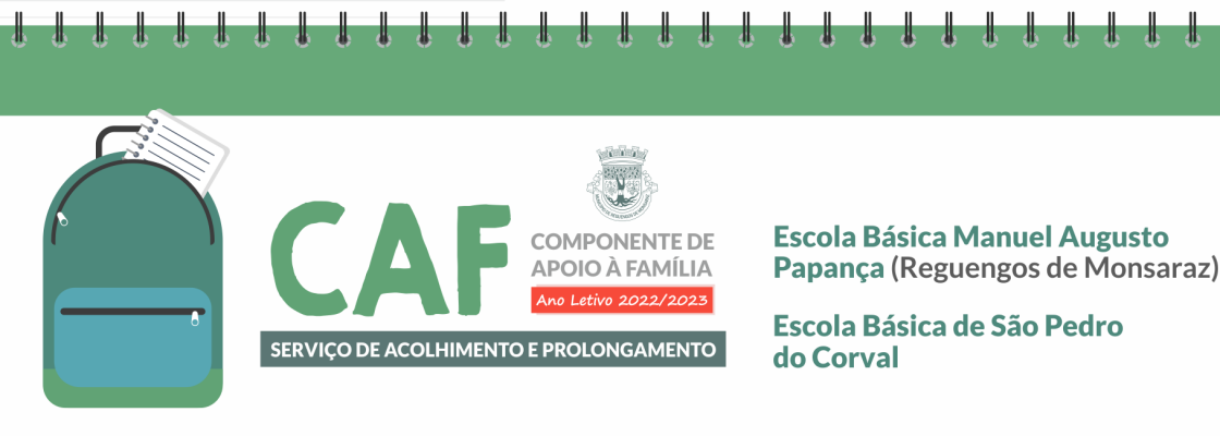 CAF – Componente de Apoio à Família 2022/2023