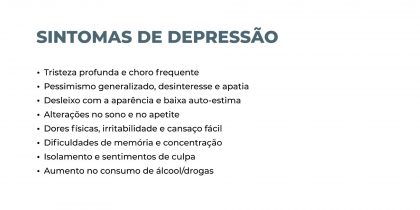 Gab. Psicologia | Sintomas de Depressão