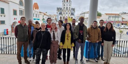 Receção dos alunos da École de la Deuxième Chance en Savoie no âmbito do projeto europeu ARCHI’Nature