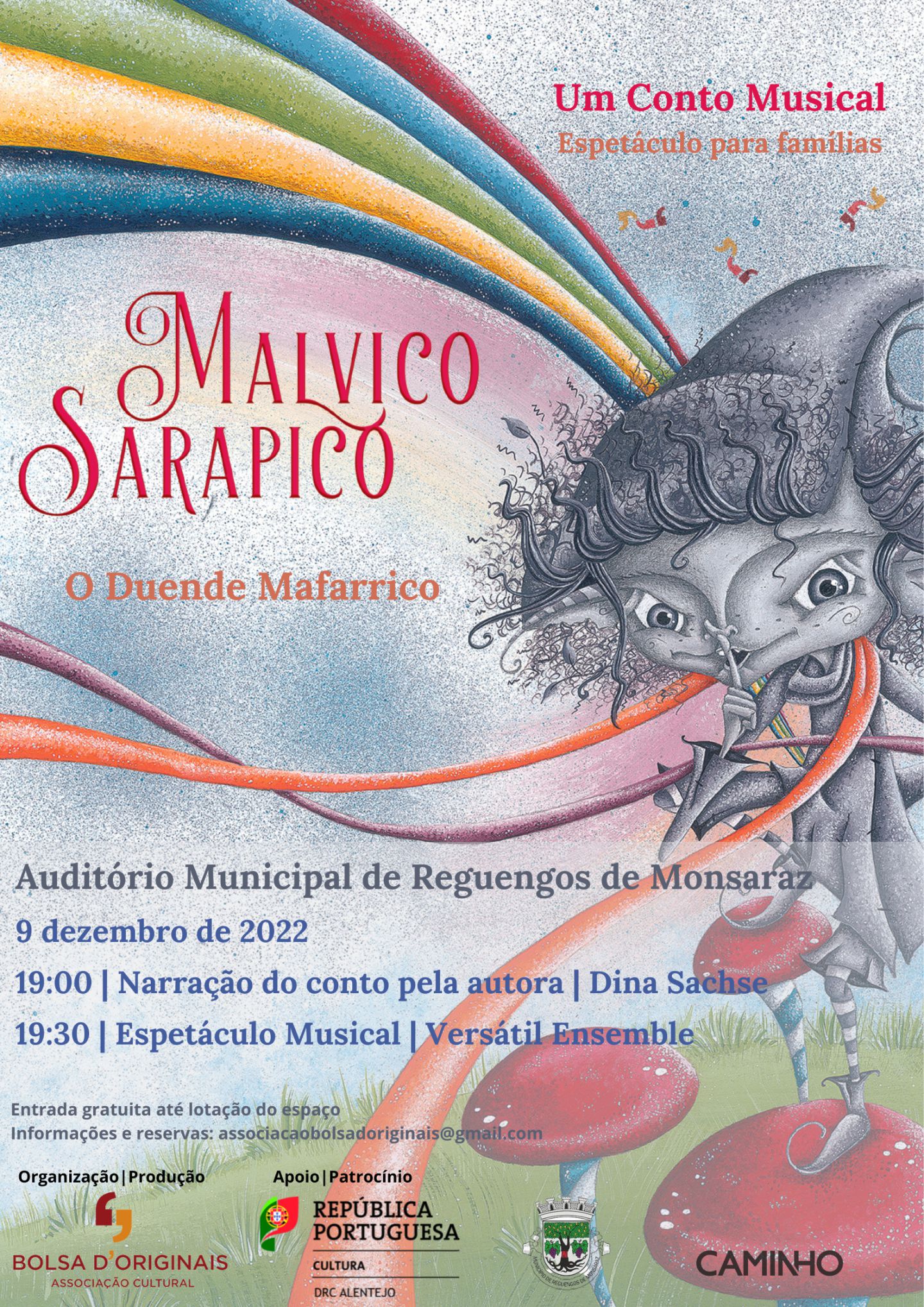 Conto musical | Malvico Sarapico O Duende Mafarrico