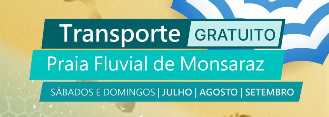 Transporte gratuito para a Praia Fluvial de Monsaraz