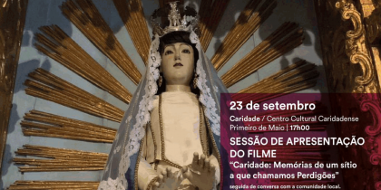 Documentário “Caridade: Memórias de um sítio a que chamamos Perdigões” – Jornadas Europeias do Património