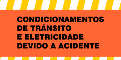 Corte de eletricidade e condicionamento de trânsito devido a acidente entre Motrinos e Seixo