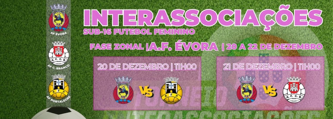 Arquivado: Futebol feminino | Torneio Interassociações Regional