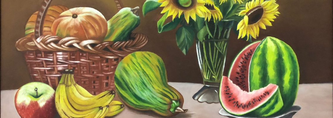 Biblioteca Municipal de Reguengos de Monsaraz recebe exposição de pintura de Domitília Dias