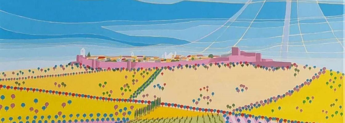 Exposição “Terra e Céu” de Manuel José Marques na Biblioteca Municipal de Reguengos de Mo...