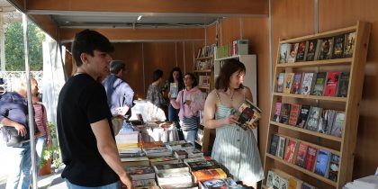 Escritora Isabel Stilwell na Feira do Livro de Reguengos de Monsaraz