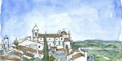 Luís Ançã apresenta exposição de desenhos na Biblioteca Municipal de Reguengos de Monsaraz