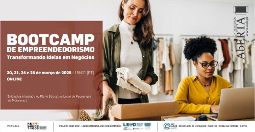 Bootcamp de empreendedorismo, uma iniciativa integrada no Plano Educativo de Reguengos de Monsaraz