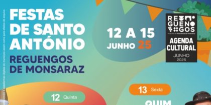 Agenda Cultural de junho em Reguengos de Monsaraz