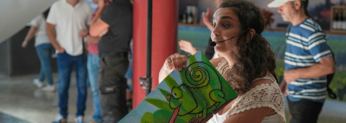 Oficina Criativa | Conta contos, Rita