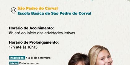 Inscrições na CAF para o ano letivo 2025/2026