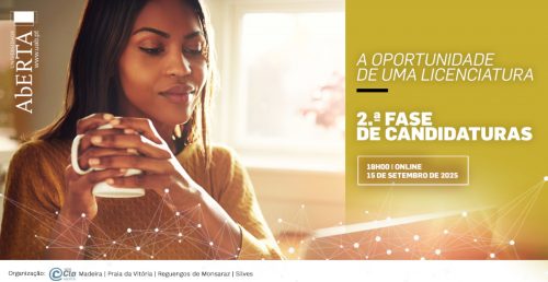 Universidade Aberta promove sessão online “A Oportunidade de uma Licenciatura – 2.ª Fase de Candidaturas”