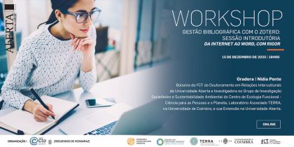 Workshop Online | Gestão Bibliográfica com o Zotero