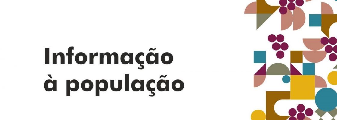 Informação à população | funcionamento condicionado dos serviços