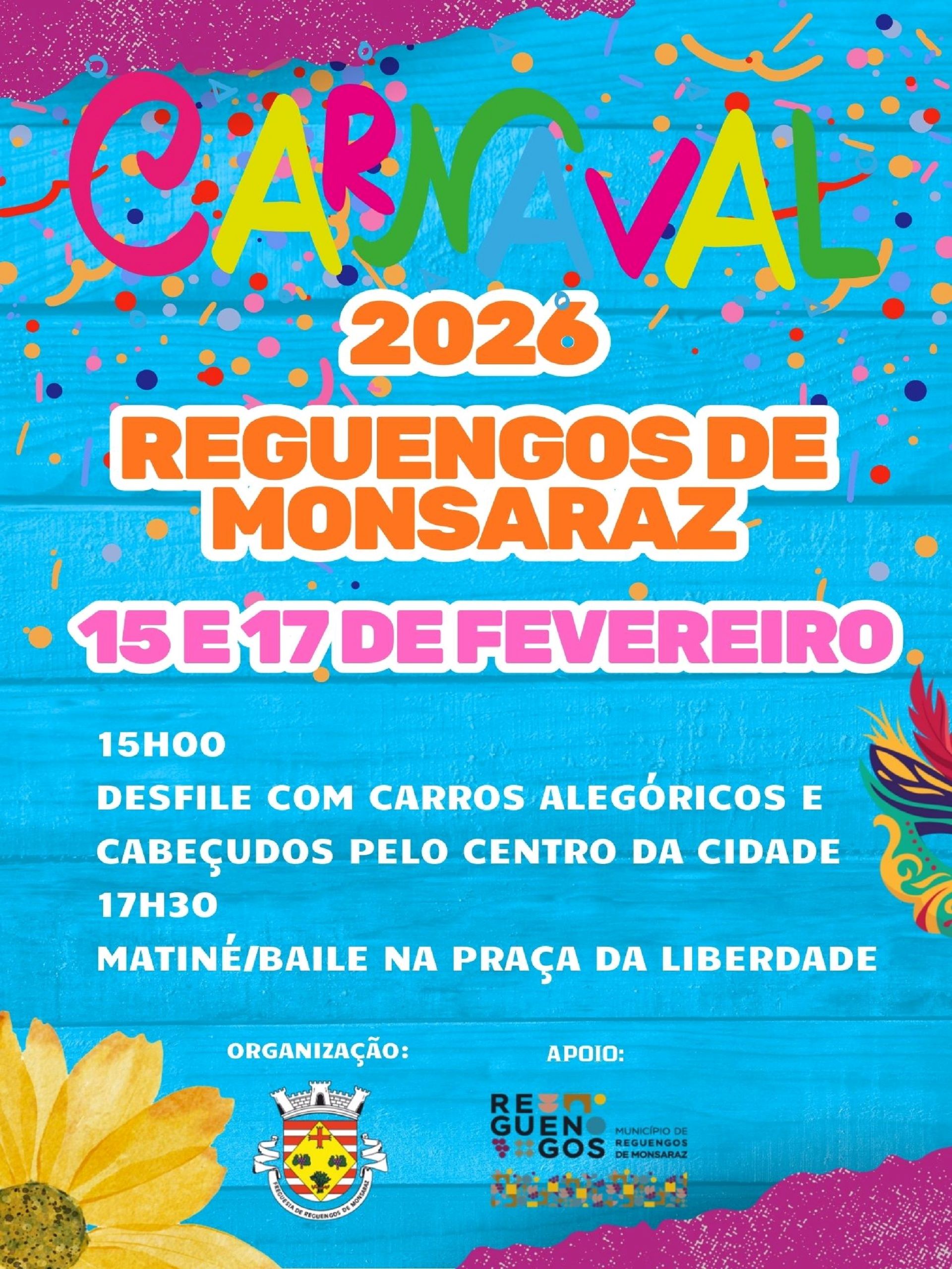 Carnaval 2026 em Reguengos de Monsaraz