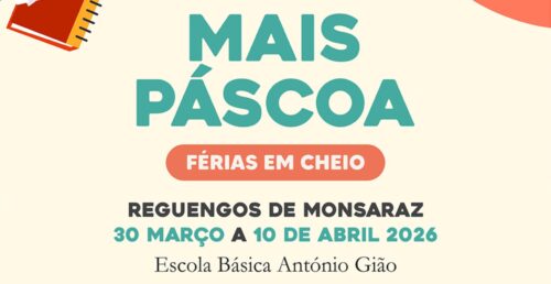 Inscrições para o programa “Mais Páscoa – Férias em Cheio” para crianças e jovens