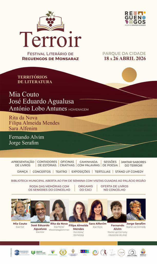 Cartaz - Terroir - Festival Literário de Reguengos de Monsaraz
