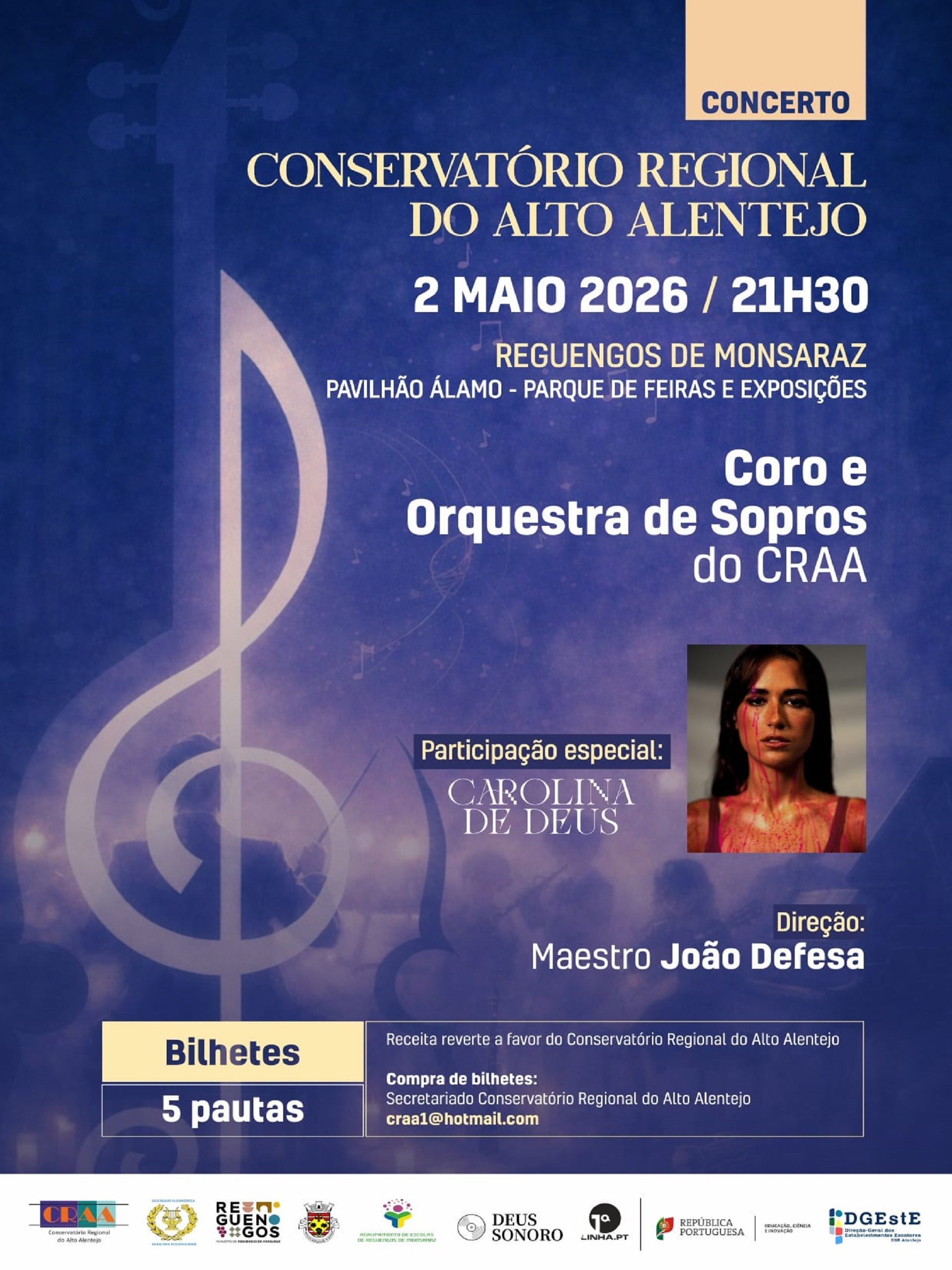 Concerto | Conservatório Regional do Alto Alentejo (CRAA)