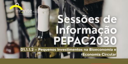 Sessões de Informação PEPAC2030 | Pequenos Investimentos na Bioeconomia e Economia Circular