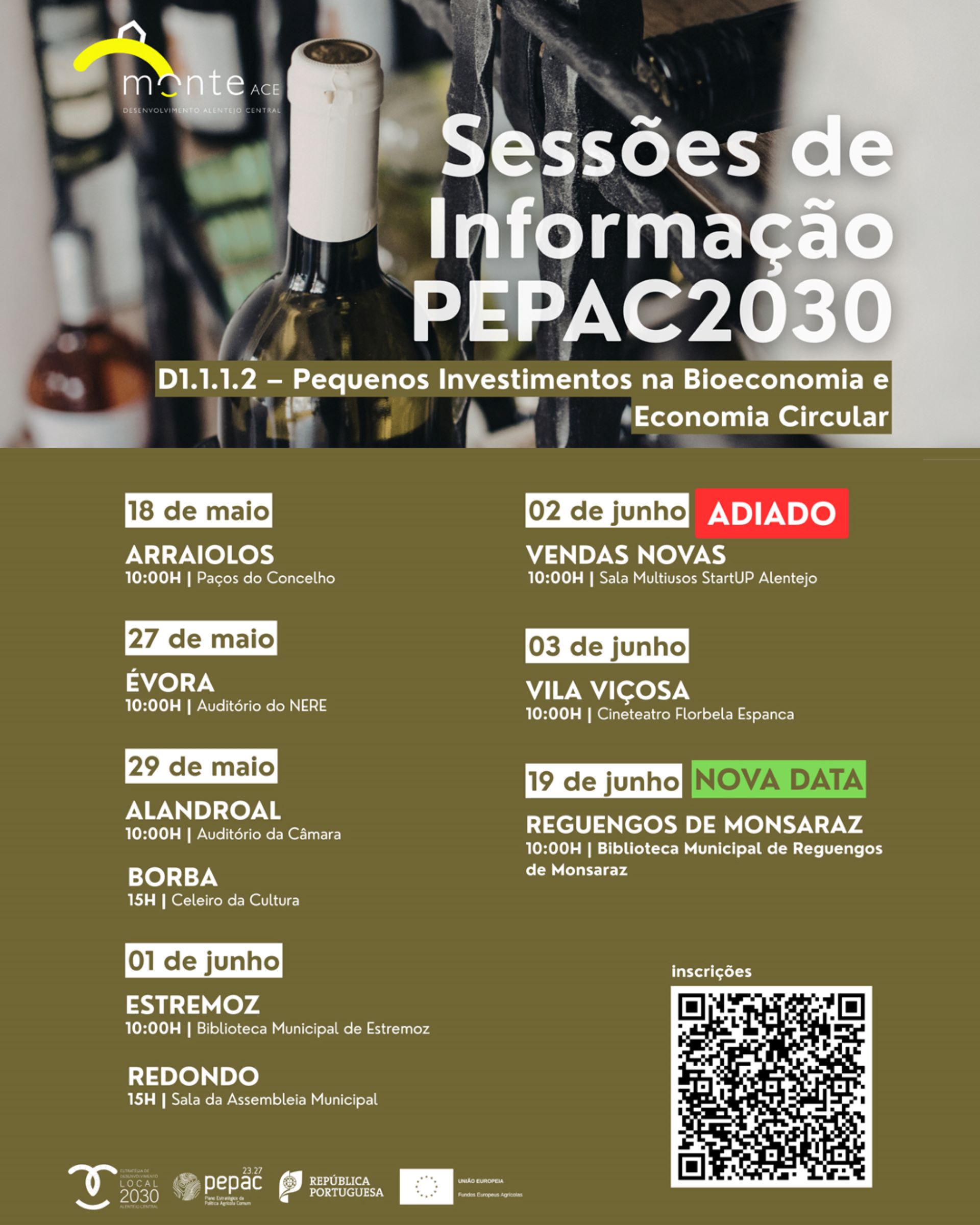 Sessões de Informação PEPAC2030 | Pequenos Investimentos na Bioeconomia e Economia Circular