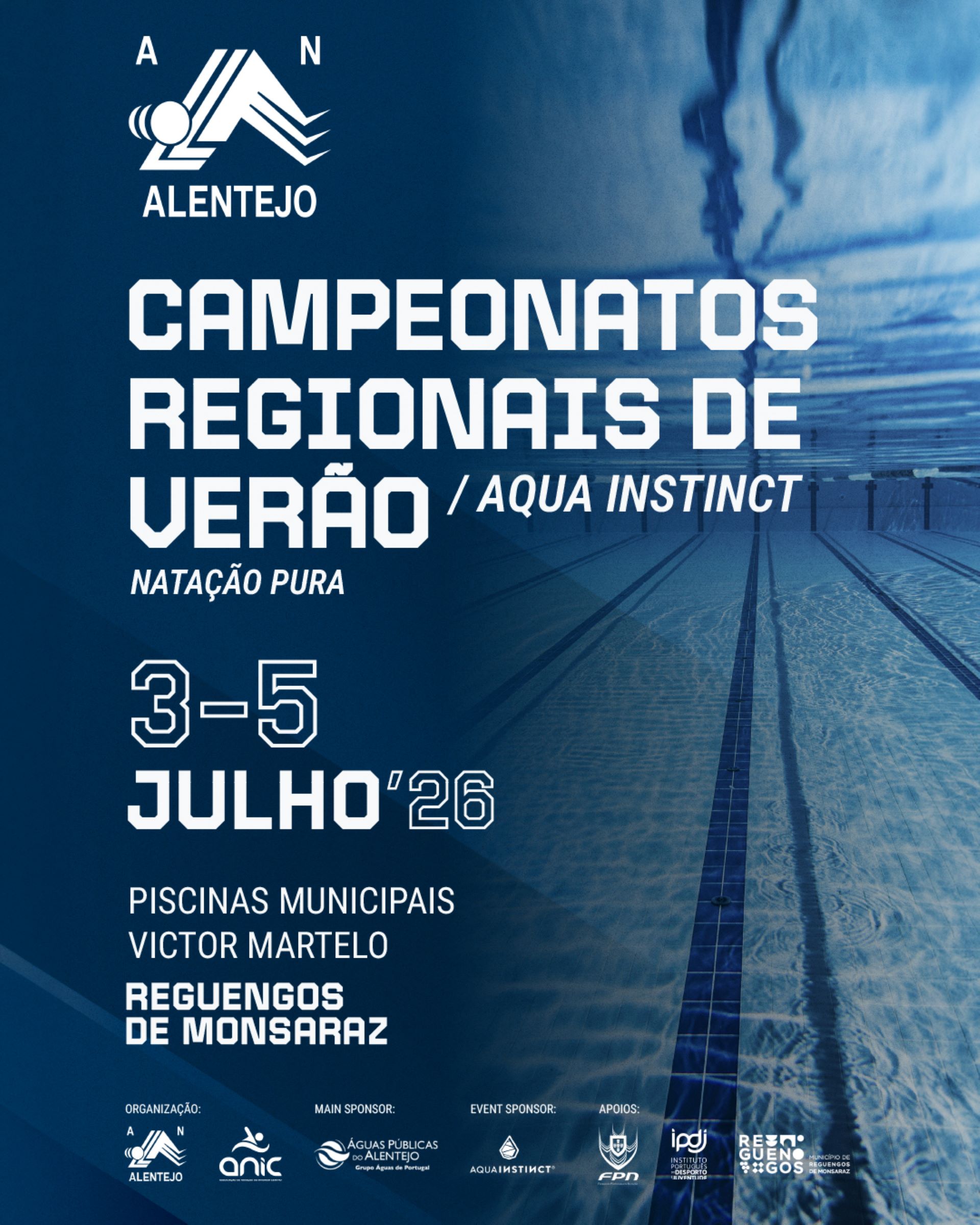 Campeonatos Regionais de Verão – Natação Pura