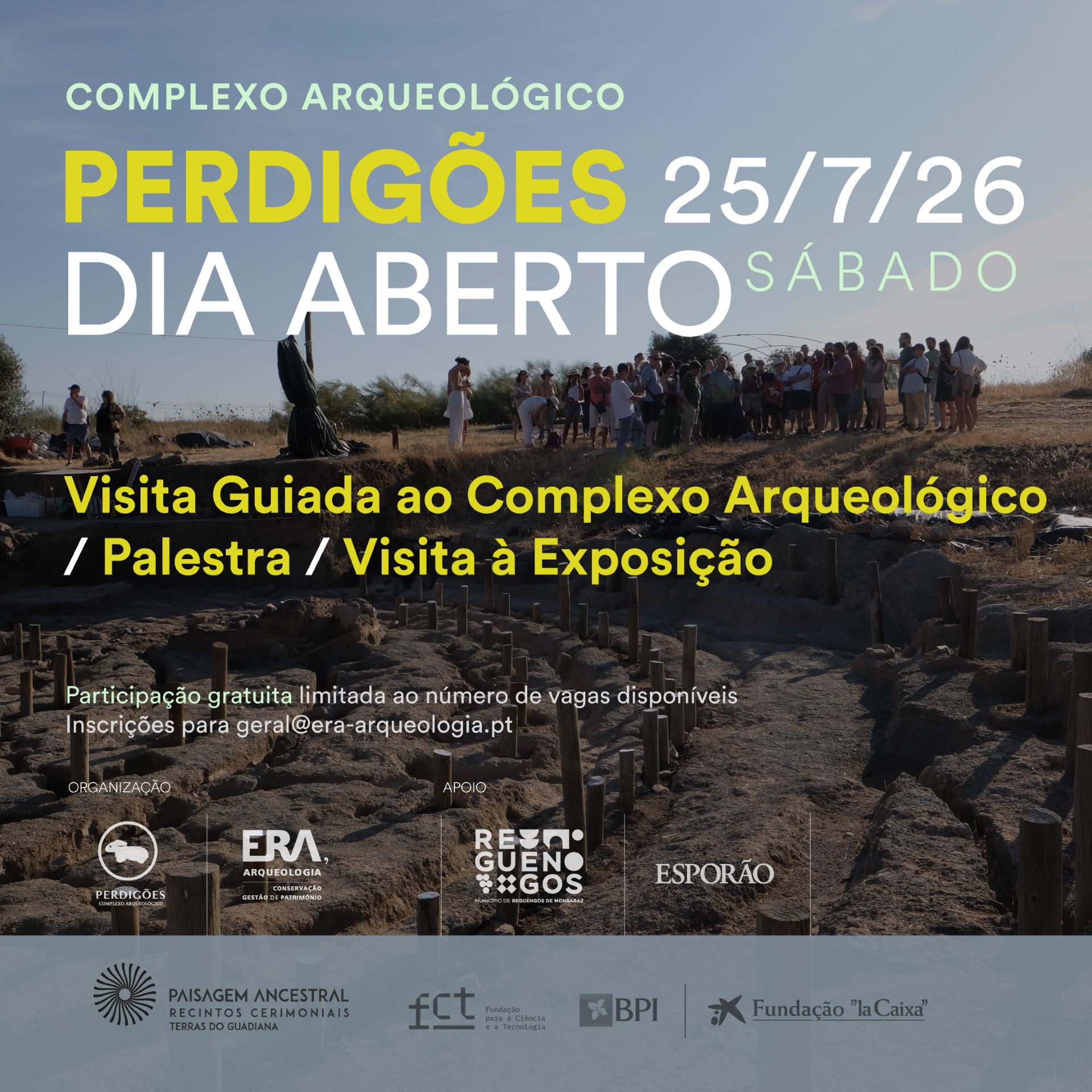 Dia Aberto no Complexo Arqueológico dos Perdigões