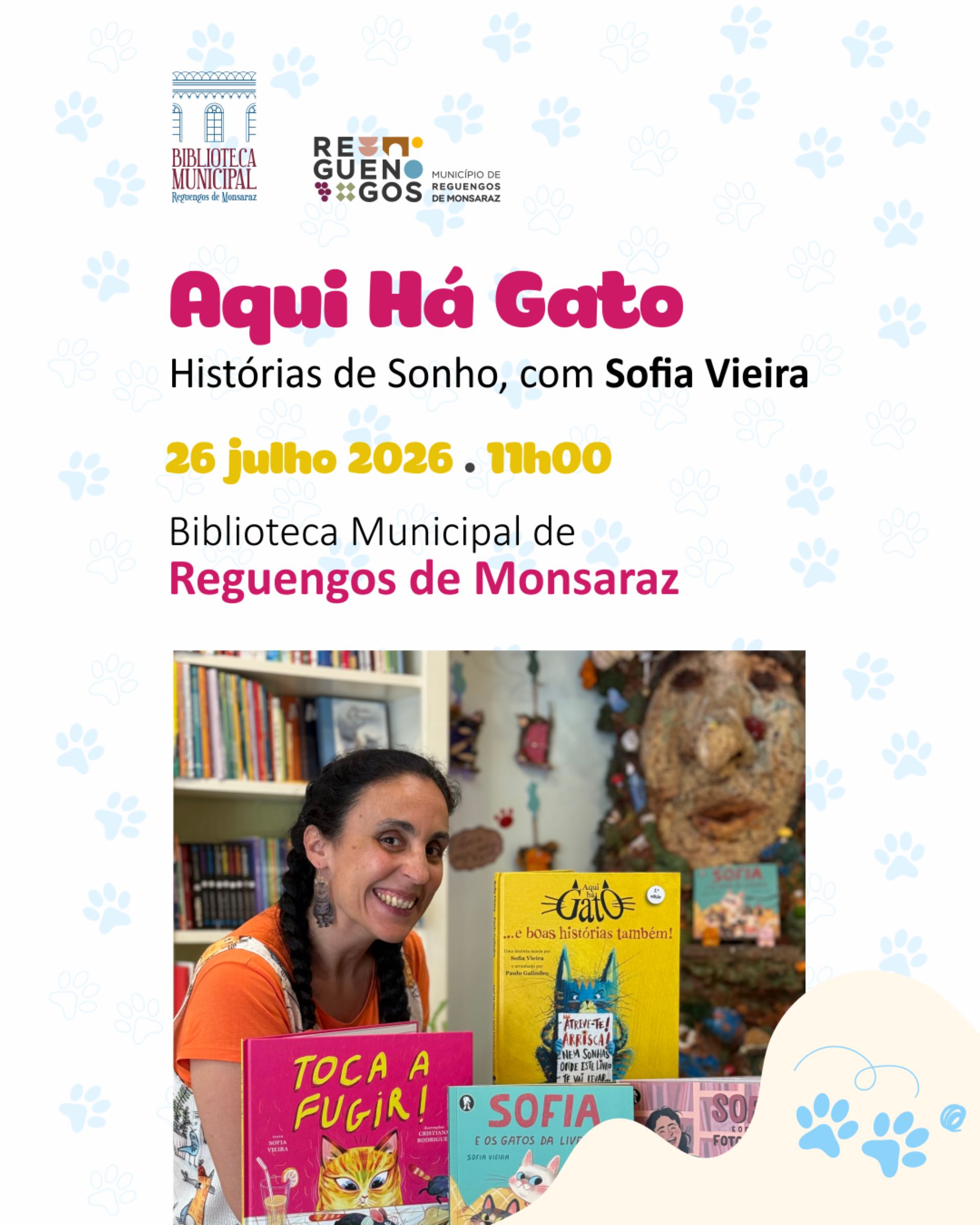 Aqui Há Gato: Histórias de Sonho com Sofia Vieira