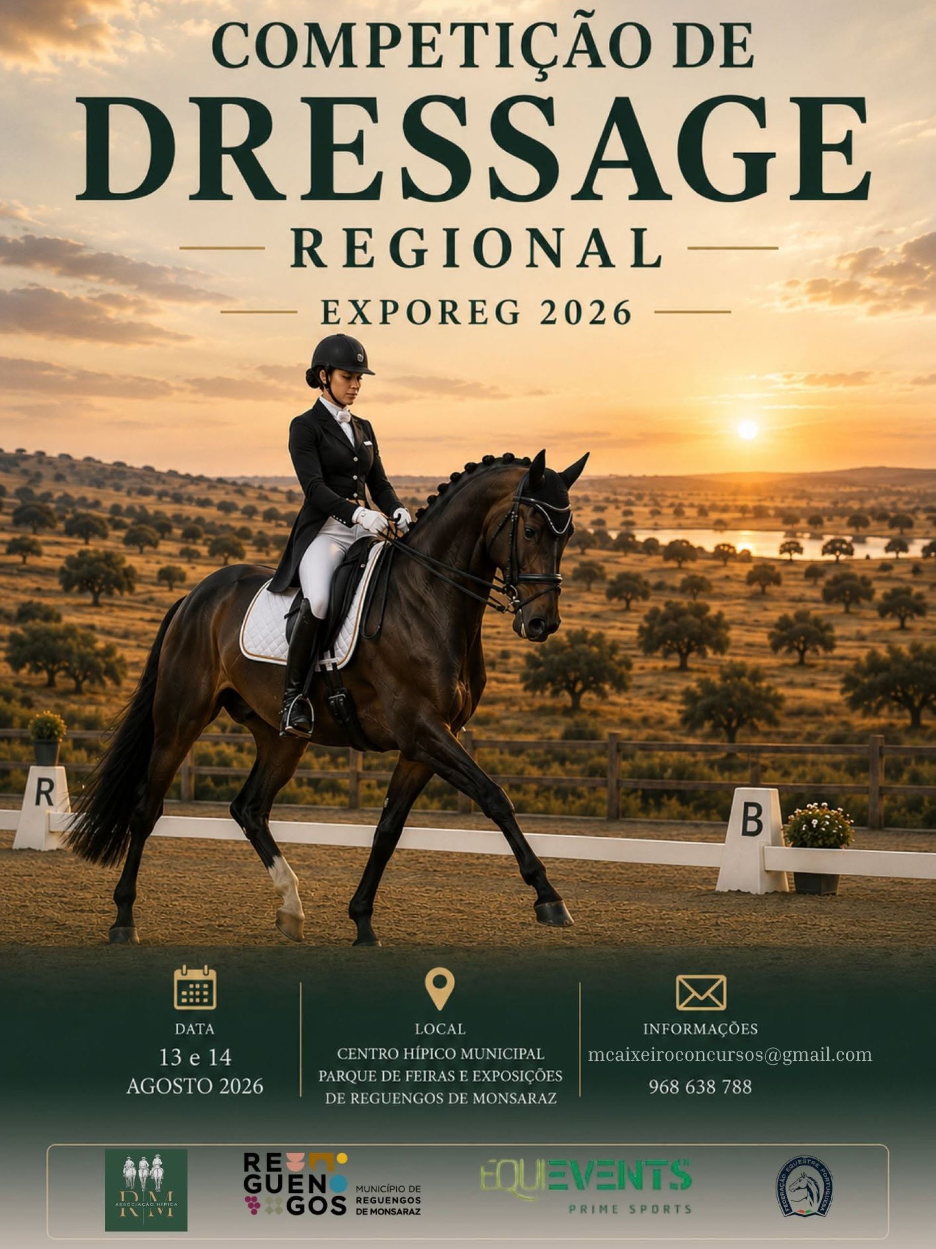 Competição de Dressage Regional – Exporeg 2026