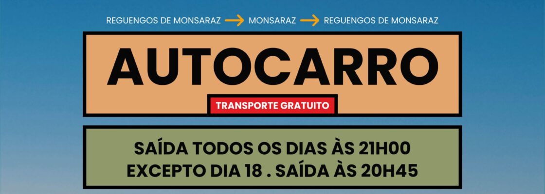 Transporte gratuito assegura ligação ao Bienal Monsaraz Museu Aberto Fest 2026