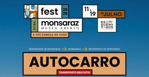 Transporte gratuito assegura ligação ao Bienal Monsaraz Museu Aberto Fest 2026