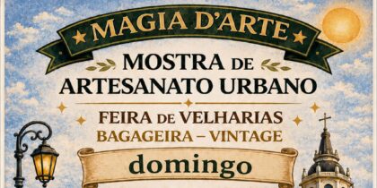 Mostra de Artesanato Urbano, Velharias e Bagageira Vintage | 6 dezembro