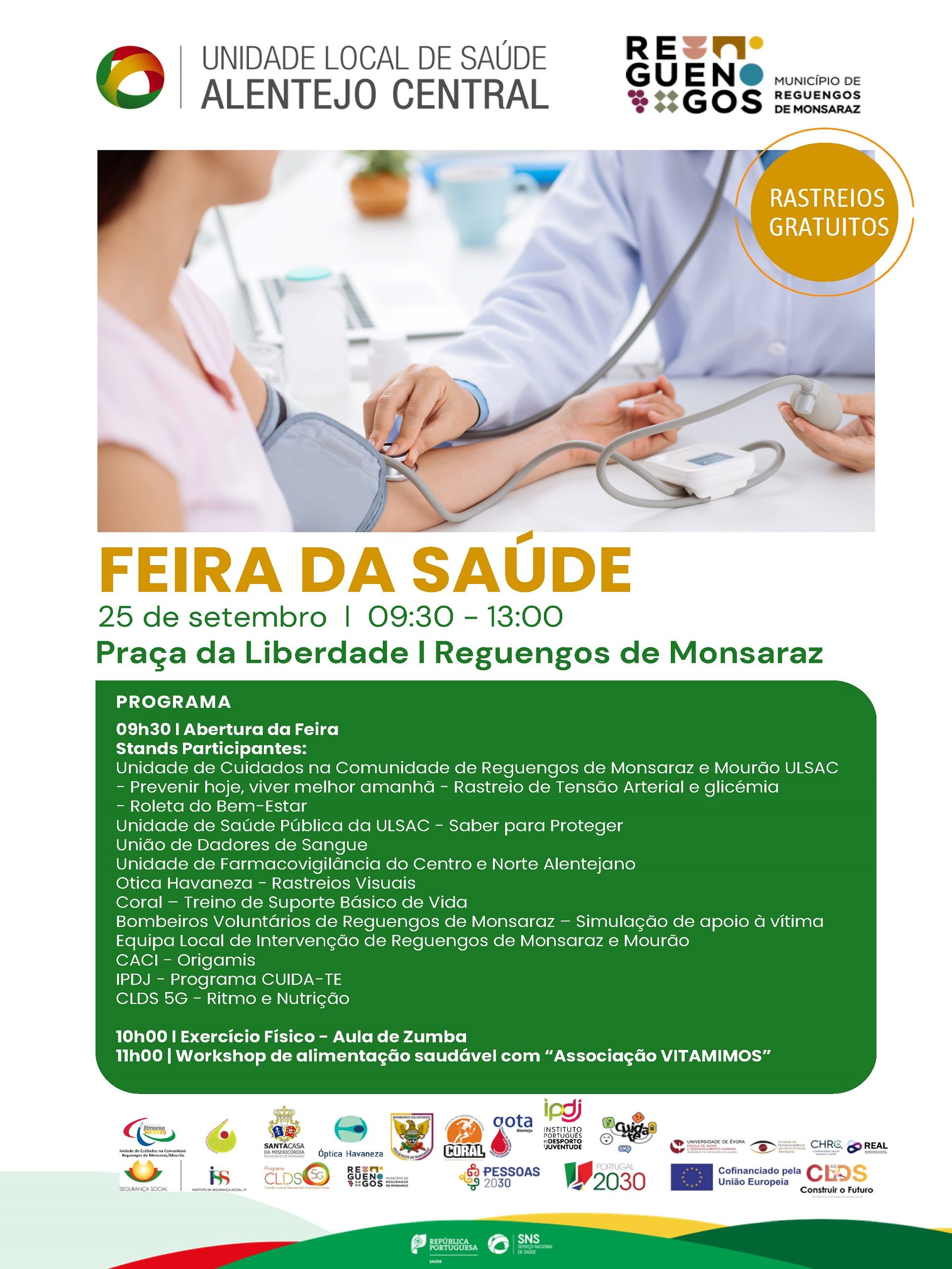 Saúde | Feira da Saúde com rastreios gratuitos