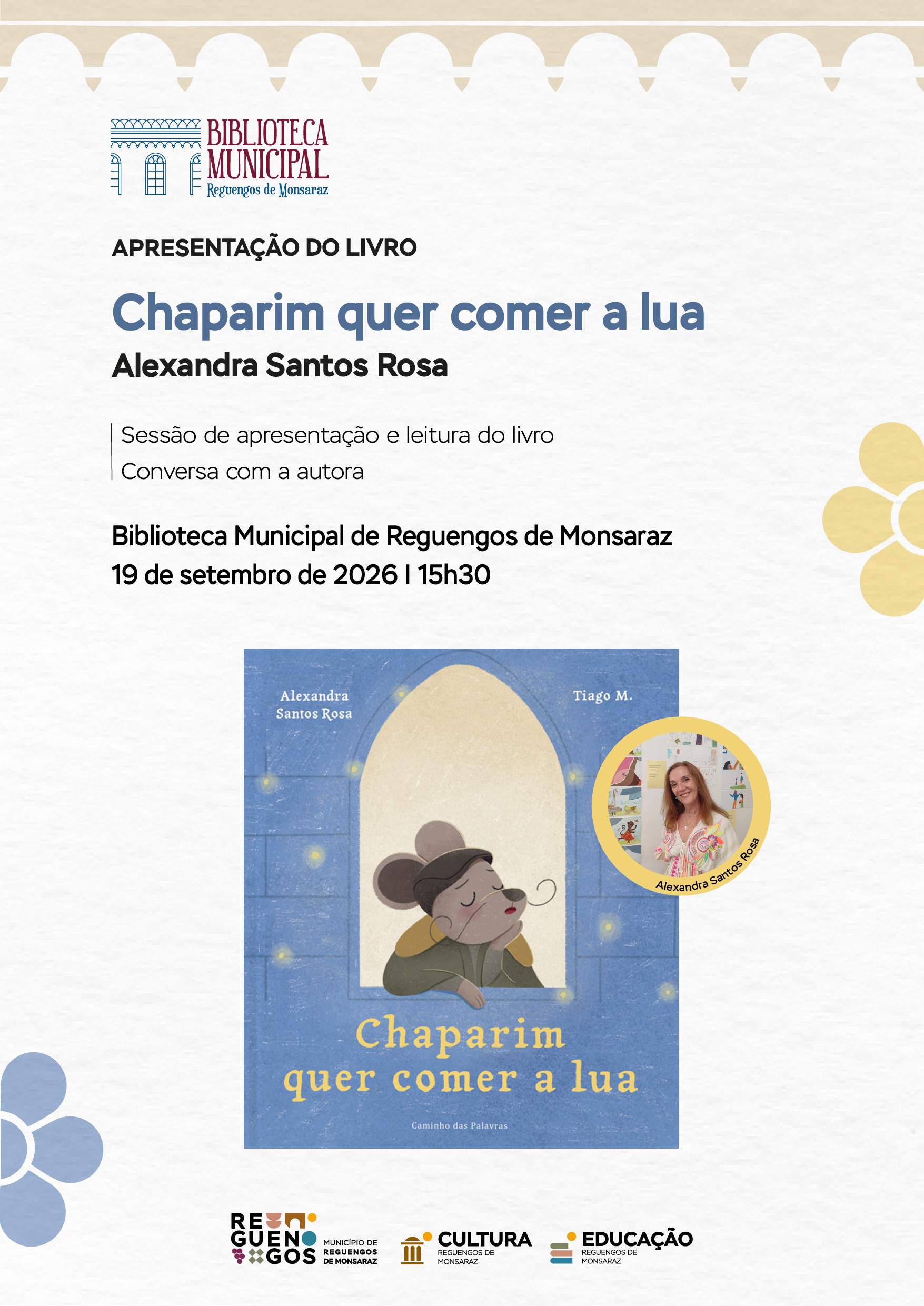 Apresentação do livro "Chaparim quer comer a lua"