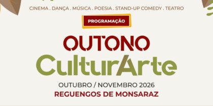 Outono CulturArte 2026 | Programa Cultural de Outubro e Novembro