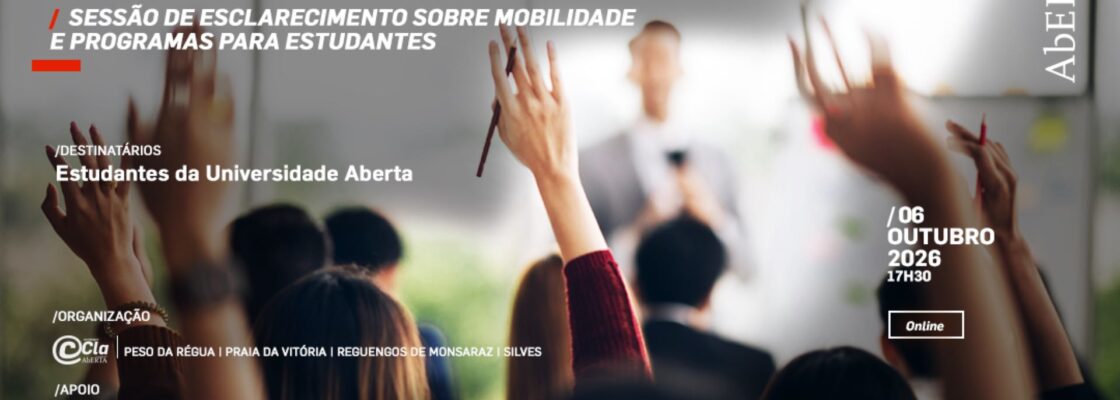 UAb | Sessão de Esclarecimento ao Estudante aborda Mobilidade e Programas para Estudantes
