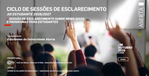 UAb | Sessão de Esclarecimento ao Estudante aborda Mobilidade e Programas para Estudantes