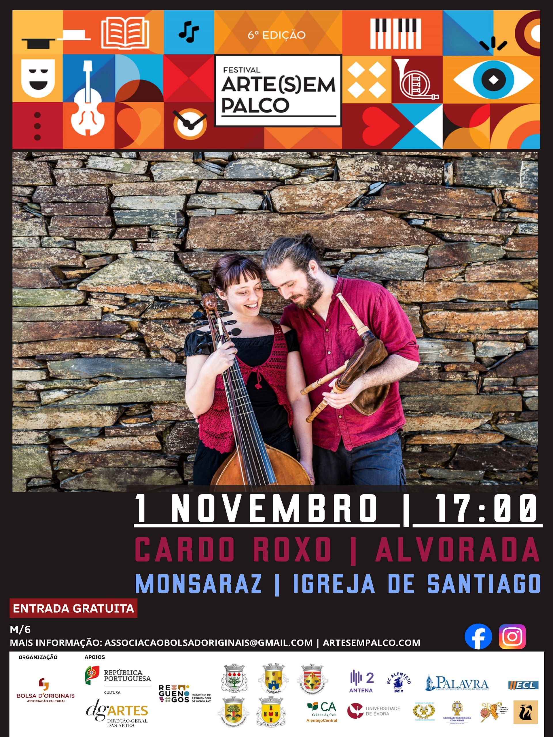 Festival Arte(s)em Palco | Cardo-Roxo – “Alvorada” em Monsaraz